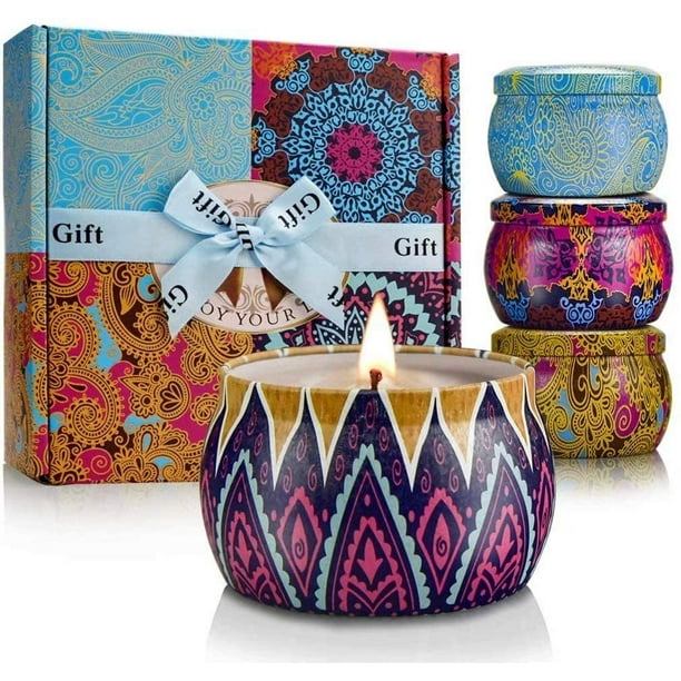 Upgraded Large Tin of Soy Candle Lavender Candle Birthday Gifts for Women Mom Bath Spa Meditation Christmas Gifts Candles Aromatherapy Candles for Home Scented Scented Candles Gifts Set for Women Upgraded Large Tin of Soy Candle Lavender Candle Birthday Gifts for Women Mom Bath Spa Meditation Christmas Gifts Candles Aromatherapy Candles for Home Scented Scented Candles Gifts Set for Women